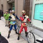 自転車押し歩きキャンペーン開始、札幌スマイルアワード決勝、ガトキンで和芸